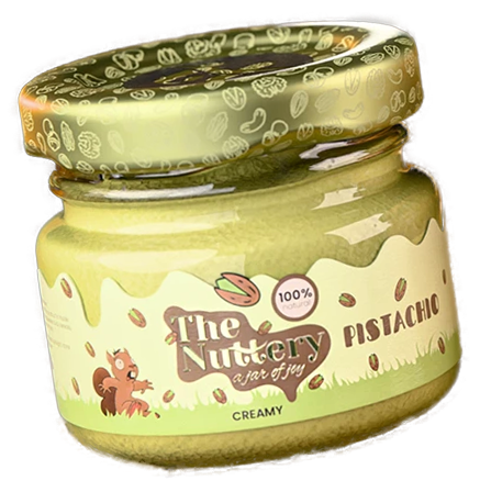 The Nuttery Pistachio paste jar